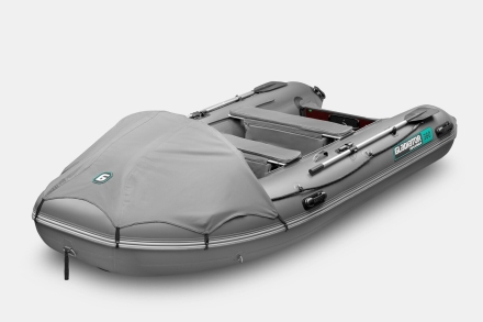 GLADIATOR E 380 PRO AIR Темносерый моторная лодка ПВХ НДНД оптом, фото 1