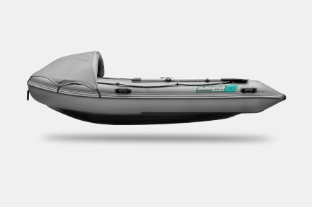 GLADIATOR E 380 PRO AIR Темносерый моторная лодка ПВХ НДНД оптом, фото 6