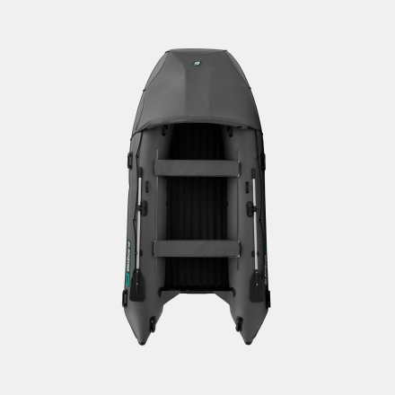 GLADIATOR E 380 PRO AIR Темносерый моторная лодка ПВХ НДНД оптом, фото 3