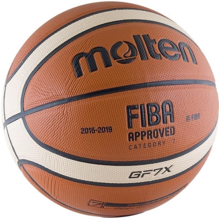 Мяч баскетбольный Molten BGF7X №7 FIBA оптом, фото 1