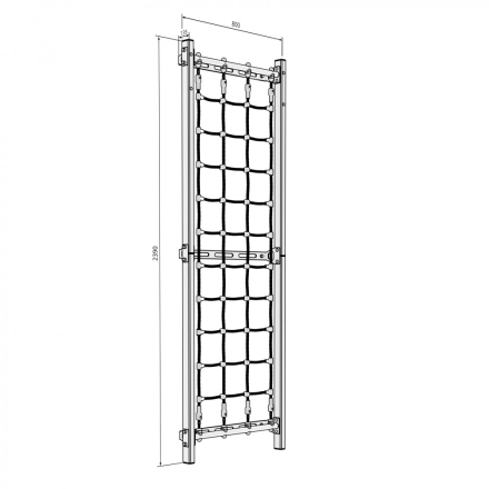 Пространственная сеть Rock-s черная оптом, фото 3