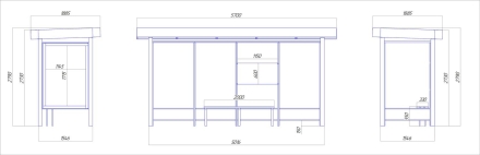 Остановка общественного транспорта &quot;Мега-Л3&quot; оптом, фото 3