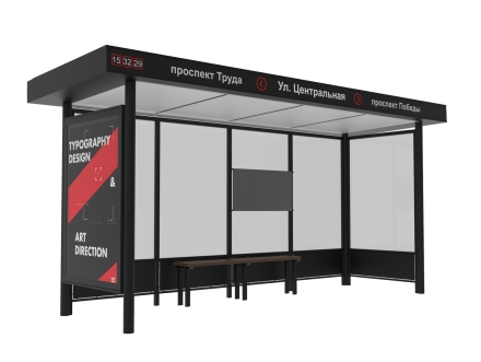 Остановка общественного транспорта &quot;Мега-Л3&quot; оптом, фото 1