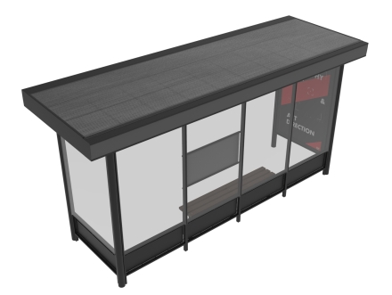 Остановка общественного транспорта &quot;Мега-Л3&quot; оптом, фото 2