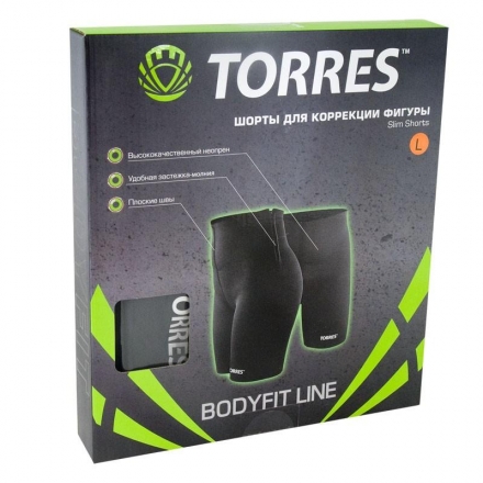 Шорты для коррекции фигуры &quot;TORRES&quot;, неопрен 3 мм, размер L (48-50) оптом, фото 2