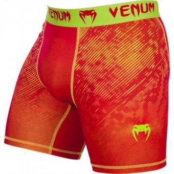 Компрессионные шорты Venum &quot;Fusion&quot; Compression Shorts - Orange Yellow оптом, фото 1