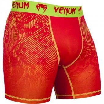 Компрессионные шорты Venum &quot;Fusion&quot; Compression Shorts - Orange Yellow оптом, фото 2