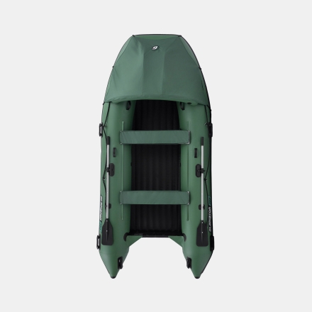 GLADIATOR E 380 PRO AIR Зеленый моторная лодка ПВХ НДНД оптом, фото 5