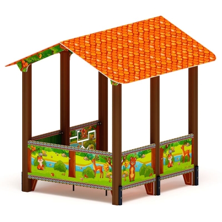 Домик большой 2 (Полянка) МФ 10.01.08-04 оптом, фото 3