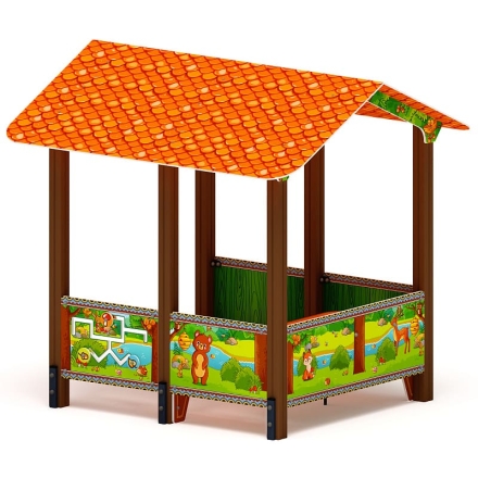 Домик большой 2 (Полянка) МФ 10.01.08-04 оптом, фото 2