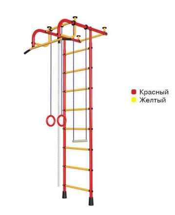Спортивный комплекс Пионер 1М красно/жёлтый оптом, фото 1