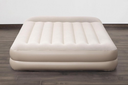 67696 Надувная кровать Tritech Airbed 203х152х42см с подголовником, встроенный электронасос оптом, фото 4