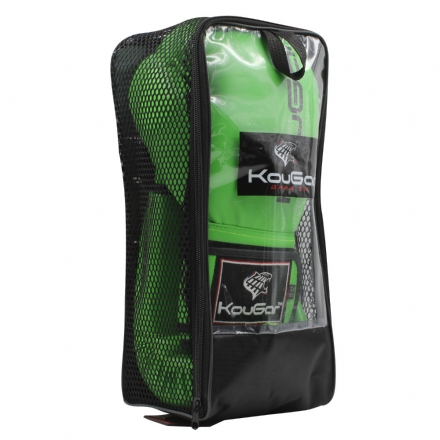 Перчатки боксерские KouGar KO500-6, 6oz, зеленый оптом, фото 3