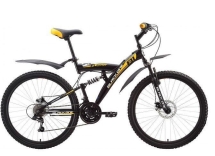 Велосипед Black One Flash (Disc) Black/Yellow 20&quot;