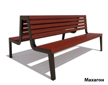 Парковая скамейка Магадан, Лиственница 1,8 м оптом, фото 4