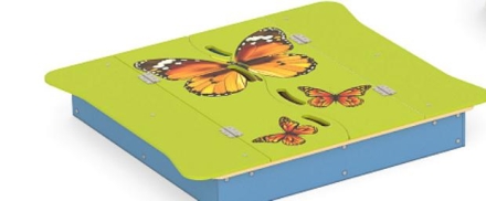 Песочница Romana 057.36.00 с крышкой для детской площадки оптом, фото 2