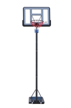 Мобильная баскетбольная стойка Royal Fitness 44", поликарбонат, арт. S003-21