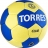 Мяч ганд. &quot;TORRES Club&quot; арт.H30041, р.1, ПУ, 5 подкл. слоев, сине-желтый оптом