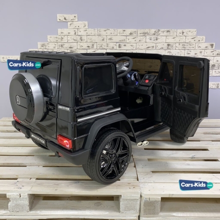 Электромобиль Mercedes-Benz G65 AMG 4WD черный оптом, фото 9