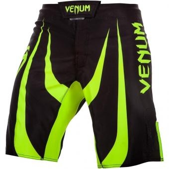 Шорты ММА Venum Predator - Black/Neo Yellow оптом, фото 2