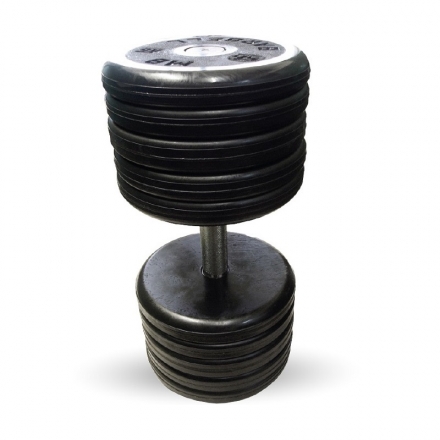 Гантель Barbell 56 кг классик с вращающейся ручкой хром оптом, фото 1