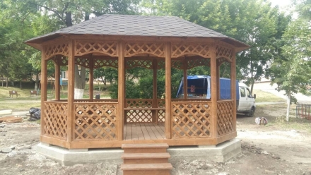 Овальная беседка ЛИРА оптом, фото 5
