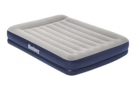 67725 Надувная кровать Tritech Airbed 203х152х36см с подголовником, встроенный электронасос оптом, фото 1