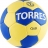 Мяч ганд. &quot;TORRES Club&quot; арт.H30042, р.2, ПУ, 5 подкл. слоев, сине-желтый оптом