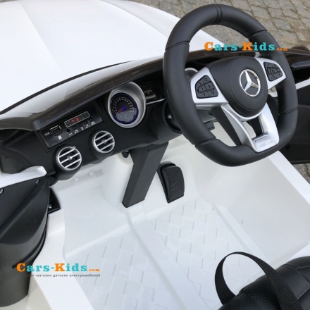 Электромобиль Mercedes Benz GLC63 AMG QLS-5688 белый оптом, фото 15