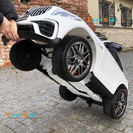 Электромобиль Mercedes Benz GLC63 AMG QLS-5688 белый оптом, фото 4