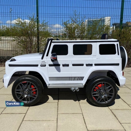 Электромобиль Mercedes-Benz AMG G63 k999kk 4WD белый оптом, фото 8