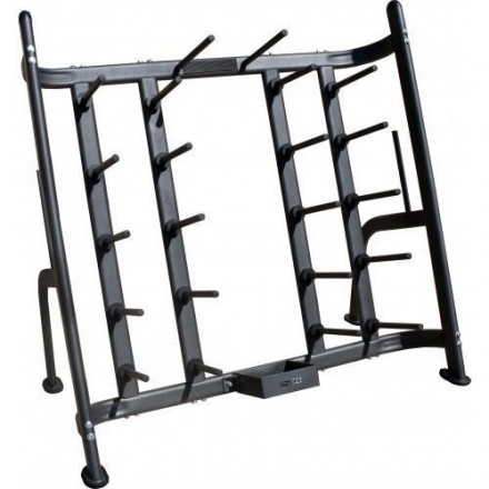 Стойка для фитнес штанг PROFI-FIT RUS 5401C, до 30 шт, размеры ШГВ 148х80х155. оптом, фото 1