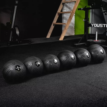 Медицинский мяч YOUSTEEL Slamball EVO вес 20 кг оптом, фото 4