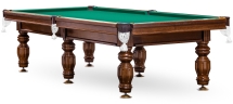 Бильярдный стол - Печора 8 Футов, Русская пирамида, Сланец Orero 25 мм