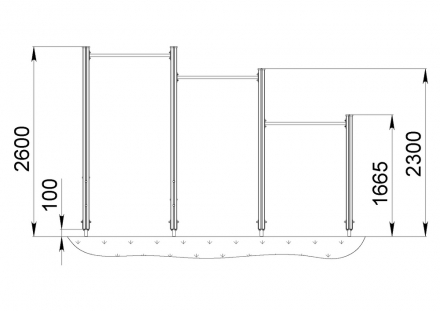 Спортивный комплекс Start Line Fitness № 12  оптом, фото 4