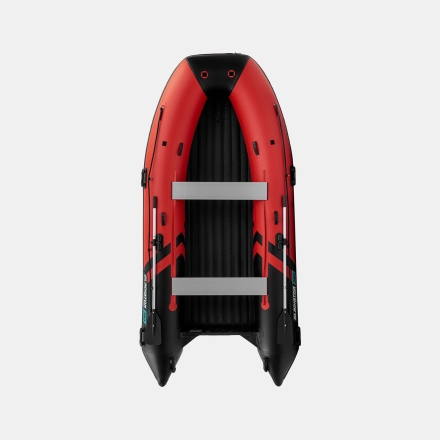 GLADIATOR E 380 PRO AIR Красно-черный моторная лодка ПВХ НДНД оптом, фото 5