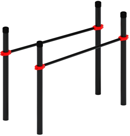 Воркаут ЛОВ 108 красный ВТ 102.09-01 оптом, фото 2