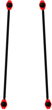 Воркаут ЛОВ 108 красный ВТ 102.09-01 оптом, фото 3