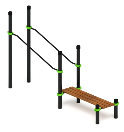 Воркаут ЛОВ 89 зеленый ВТ 101.24-02 оптом, фото 3