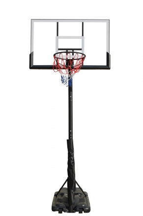 Мобильная баскетбольная стойка Royal Fitness 50”, поликарбонат, арт. S025S оптом, фото 1