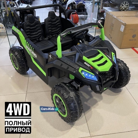 Детский электромобиль Buggy YSA032 4WD 24V зеленый оптом, фото 1