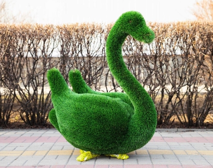 Топиари два лебедя Авелин - газон Deluxe оптом, фото 5