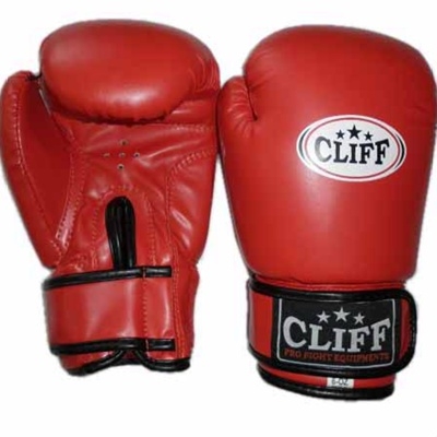 Перчатки бокс CLUB (FLEX)  4 oz красные оптом, фото 1