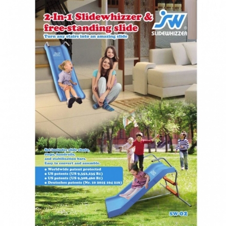 Горка прямая 2 в 1 DFC SlideWhizzer SW-02 оптом, фото 3
