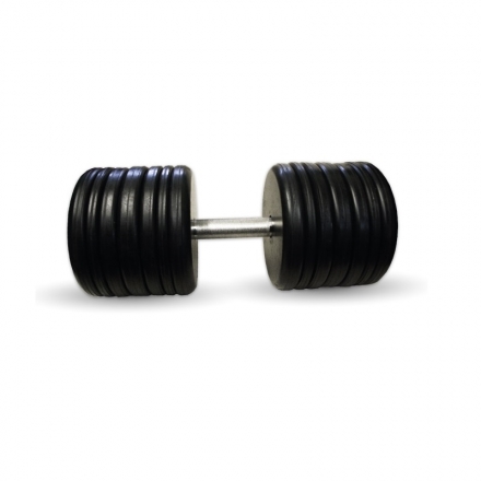 Гантель Barbell 58 кг классик с вращающейся ручкой хром оптом, фото 1