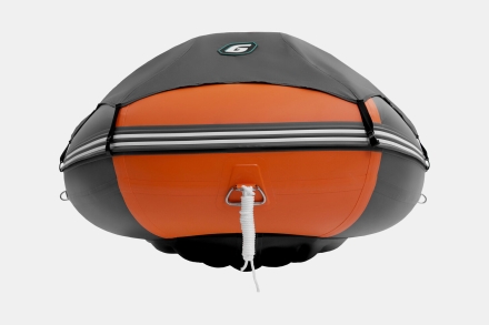 GLADIATOR E 380 PRO AIR Оранжево-темносерый моторная лодка ПВХ НДНД оптом, фото 7