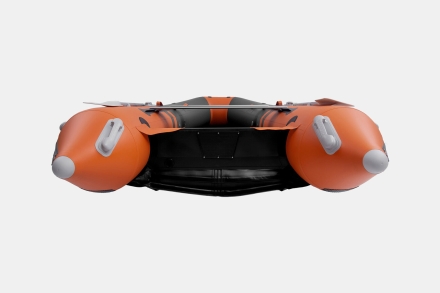 GLADIATOR E 380 PRO AIR Оранжево-темносерый моторная лодка ПВХ НДНД оптом, фото 9