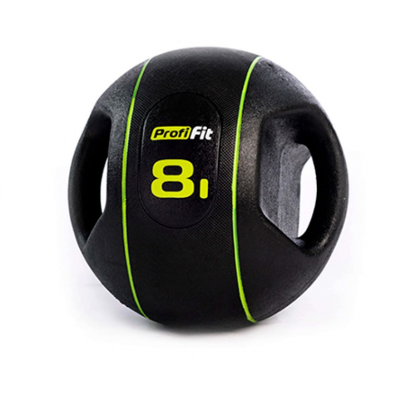 Медицинбол PROFI-FIT, с хватами  8 кг оптом, фото 1