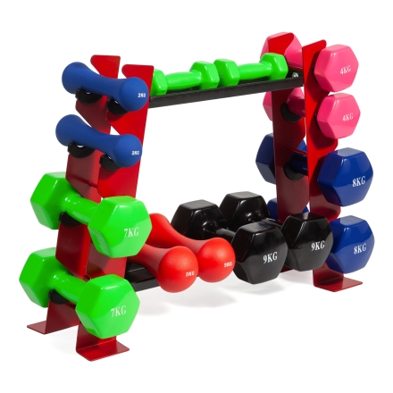 Стойка зубчатая для гантелей и гирь VictoryFit VF-D4010  оптом, фото 4