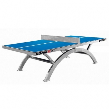 Теннисный стол DONIC OUTDOOR SKY синий (три короба) оптом, фото 1